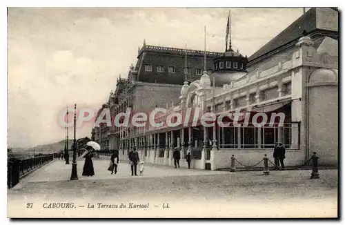 Cartes postales Cabourg La Terrasse du Karsaal