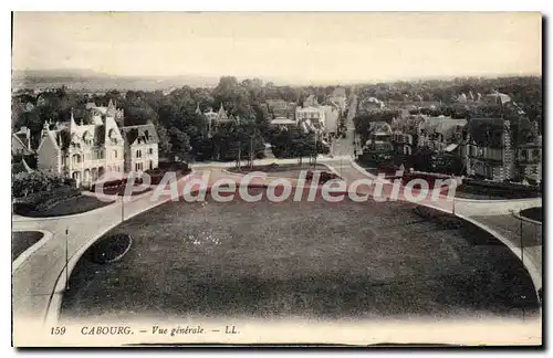 Cartes postales Cabourg Vue generale