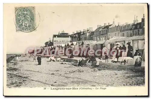 Cartes postales Langrune sur Mer Calvados La Plage