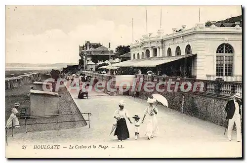 Cartes postales Houlgate Le Casino et la Plage