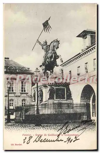 Cartes postales Falaise Statue de Guillaume le Conquerant