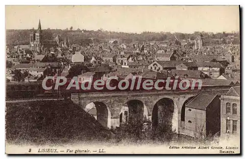 Cartes postales Lisieux Vue generale