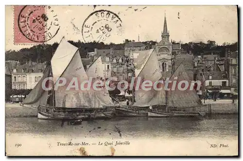 Cartes postales Trouville sur Mer Le Quai Joinville