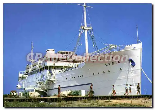 Cartes postales moderne Port Barcares Le lydia Premier paquebol des sabies
