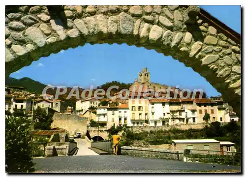 Moderne Karte Prats de Mollo Vue Generale de L'Estamarius