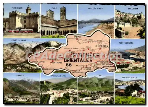 Cartes postales moderne Pyrenees Orientales