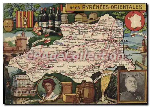 Cartes postales moderne Pyrenees Orientales Perpignan