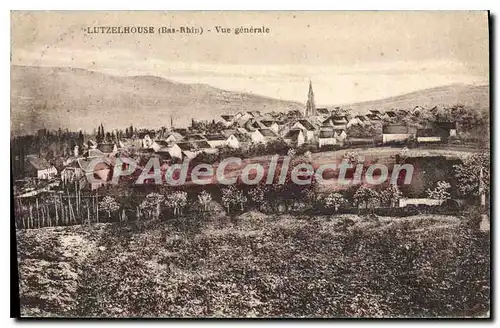 Cartes postales Lutzelhouse Bas Rhin Vue generale