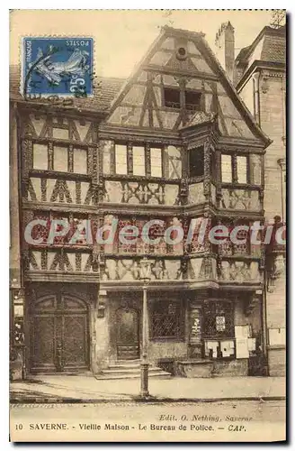 Cartes postales Saverne Vieille Maison Le Bureau de Police