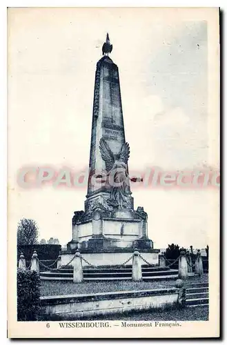 Cartes postales Wissembourg Monument Francois