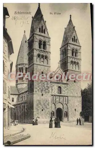 Cartes postales Schlettstadt St Fides