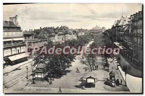 Cartes postales Strassburg IE Brogileplatz