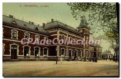 Cartes postales Haguenau La Gare