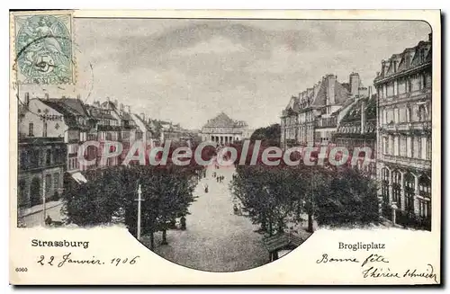 Cartes postales Strasbourg Broglieplatz