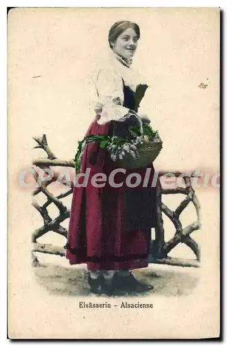 Cartes postales Elsasserin Alsacienne