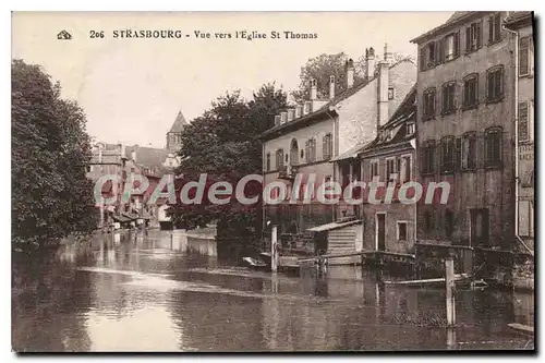 Cartes postales Strasbourg Vue vers l'Eglise St Thomas
