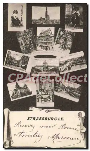 Cartes postales Strasbourg multivues