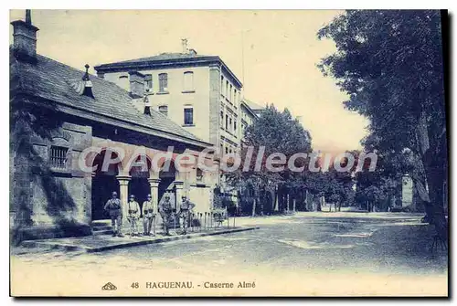 Cartes postales Haguenau Caserne Aime