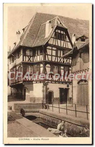 Ansichtskarte AK Obernai Vieille Maison