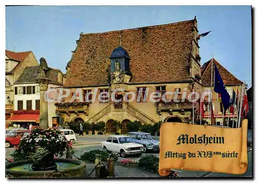 Cartes postales moderne Molsheim Bas Rhin Place de l'Hotel de Ville