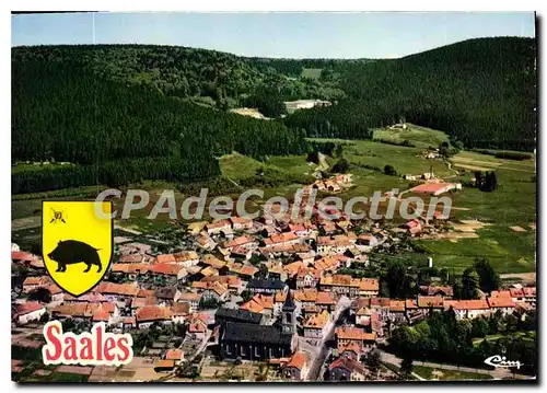 Cartes postales moderne Saales Bas Rhin Vue aerienne centre m�dical