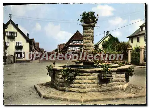 Cartes postales moderne Obenheim La Fontaine