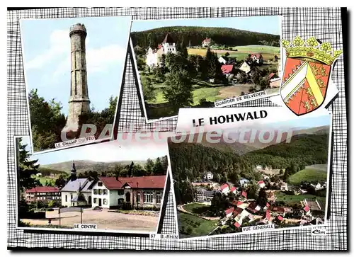 Cartes postales moderne Le Hohwald Bas Rhin champ du feu quartier de belvedere centre