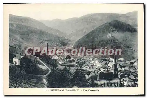 Cartes postales Sainte Marie aux Mines Vue d'ensemble