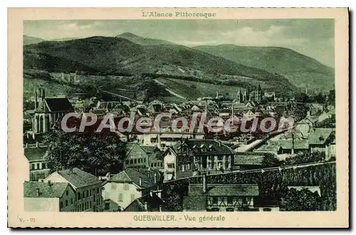 Cartes postales L'Alsace Pittoresque Guebwiller Vue generale