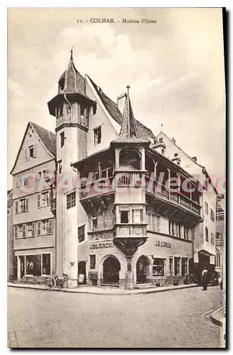 Cartes postales Colmar Maison Pfister