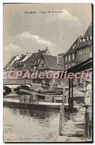 Cartes postales Colmar Quai de la lauch