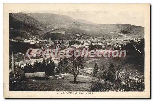 Cartes postales Sainte Marie aux Mines vue g�n�rale