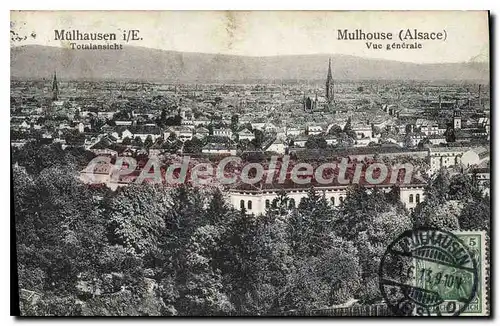 Cartes postales Mulhouse vue g�n�rale