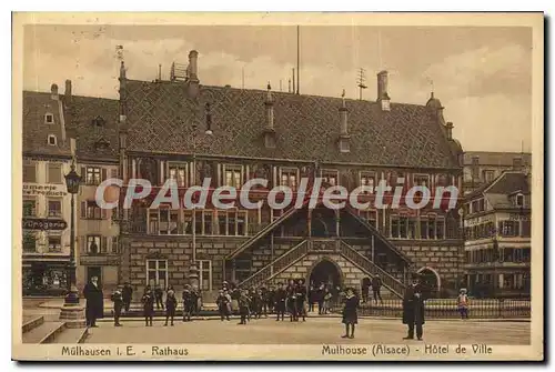 Cartes postales Mulhouse Hotel de Ville