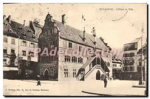 Cartes postales Mulhouse l'Hotel de Ville