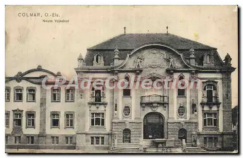 Cartes postales Colmar Neues Volksbad