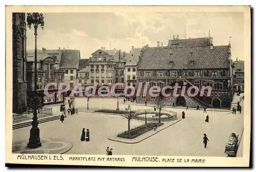 Cartes postales Mulhouse Place de la Mairie