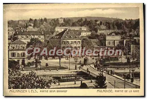 Cartes postales Mulhouse Partie de la Gare