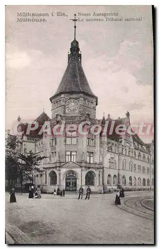 Ansichtskarte AK Mulhouse Le nouveau Tribunal Cantonal