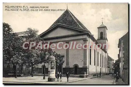 Ansichtskarte AK Mulhouse Alsace Eglise Ste Marie Auxiliatrice