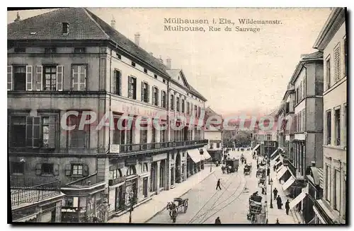 Cartes postales Mulhouse Rue du Sauvage