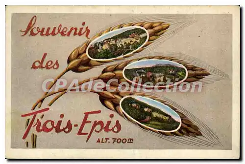 Cartes postales Souvenir des Trois Epis