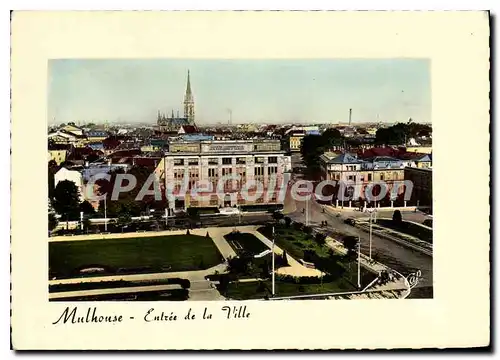 Cartes postales moderne Mulhouse Entree de la Ville