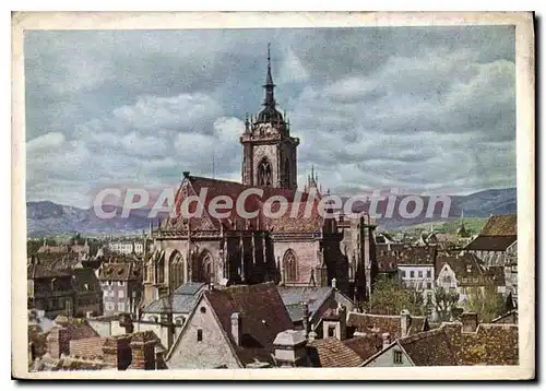 Cartes postales moderne Colmar Vue sur la Vieillle Ville et la Chaine des Vosges