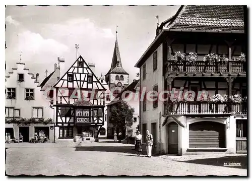 Cartes postales moderne Turckheim Place turenne