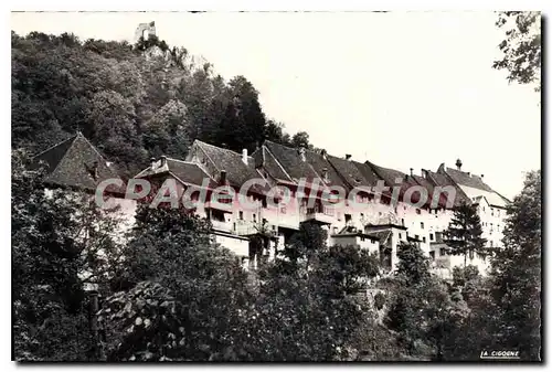 Cartes postales moderne Ferrette Jura Alsacien Ville Haute et ch�teau