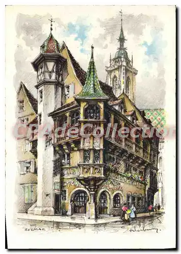 Cartes postales moderne Colmar La Maison Pfister