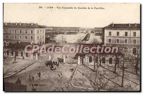 Cartes postales Lyon Vue d'ensemble du Quartier de la Part Dieu