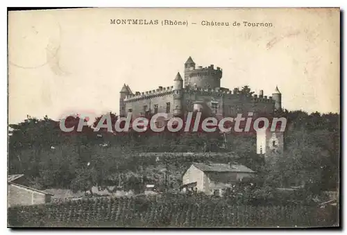 Cartes postales Montmelas Rhone Chateau de Tournon