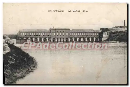 Cartes postales Jonage Le Canal